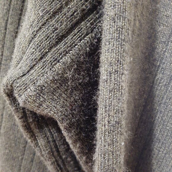 Minimalist Giasone Italian made polo oversized wool sweater - Picture 12 of 16